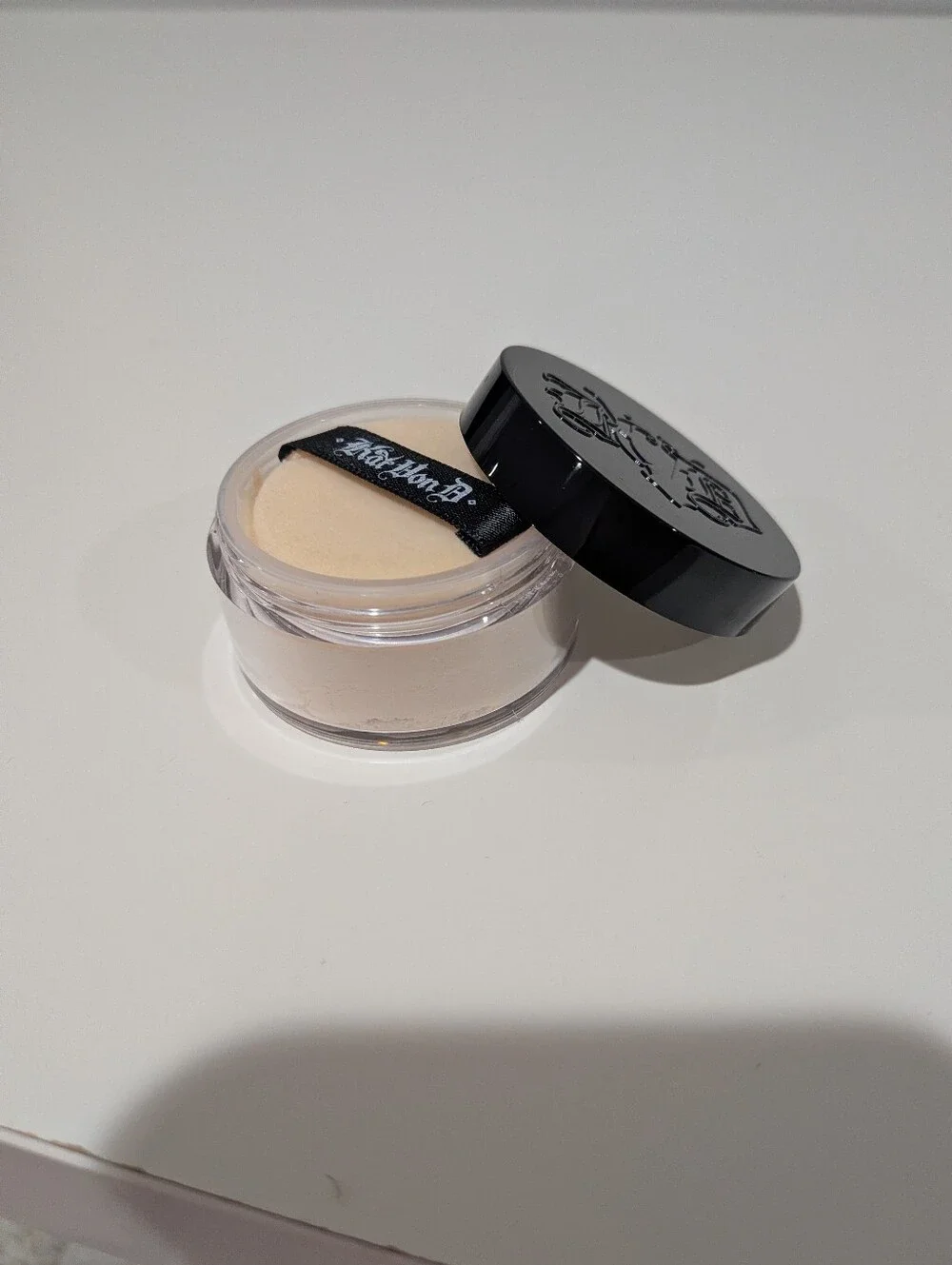 Kat Von D Lock-It Setting Powder Translucent 5.4g W/ Puff